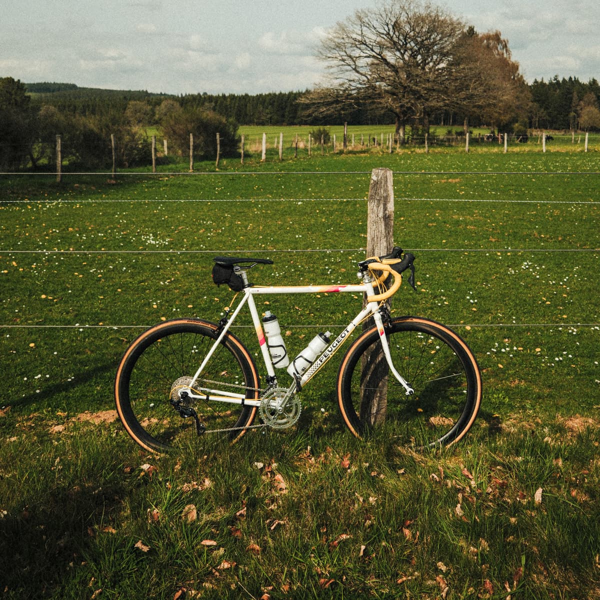 Cyclist left